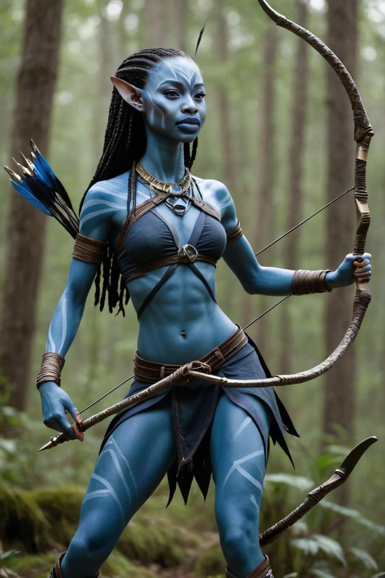 Photify AI prompt preview for Neytiri In Life pack - 240 - 2025-05-09T05:10:51.252Z