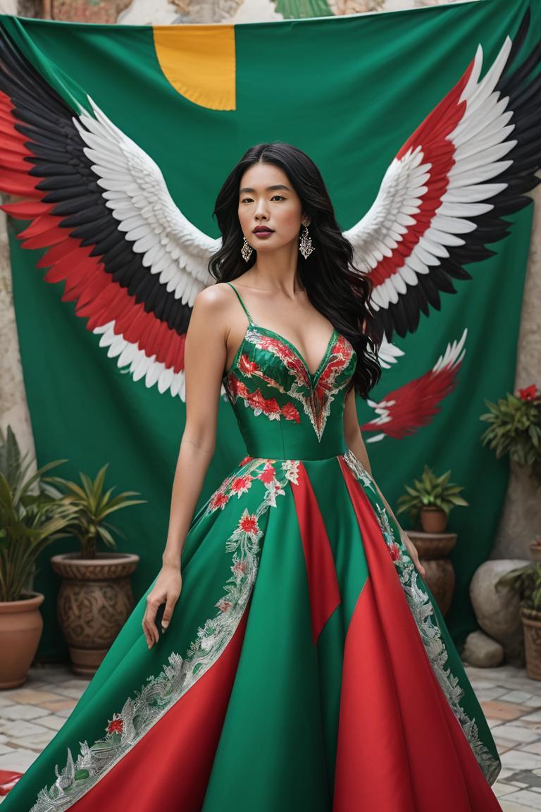 Photify AI prompt preview for Flag Fashion Extravaganza pack - 240 - 2025-04-24T17:03:43.347Z