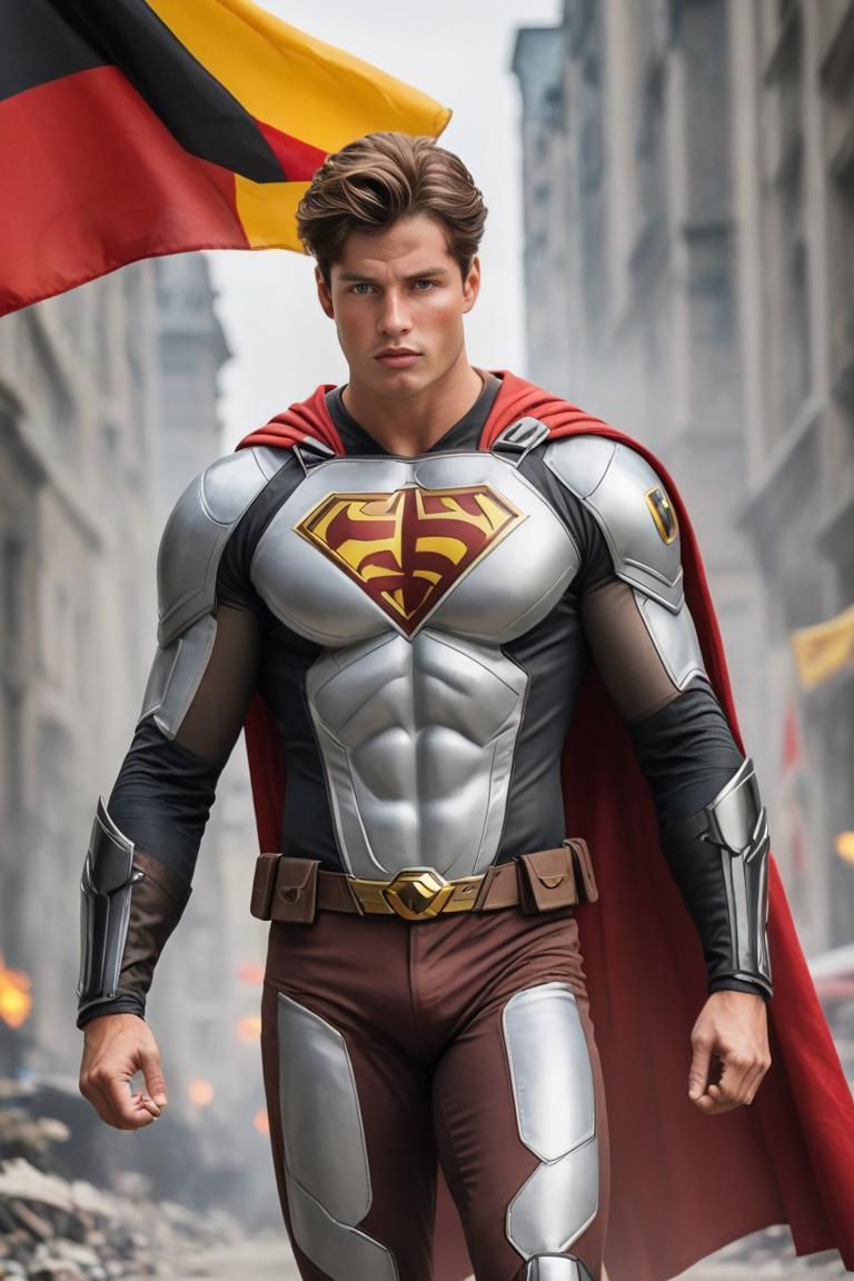 Photify AI prompt preview for Super Hero Flag pack - 240 - 2025-04-30T17:24:02.756Z
