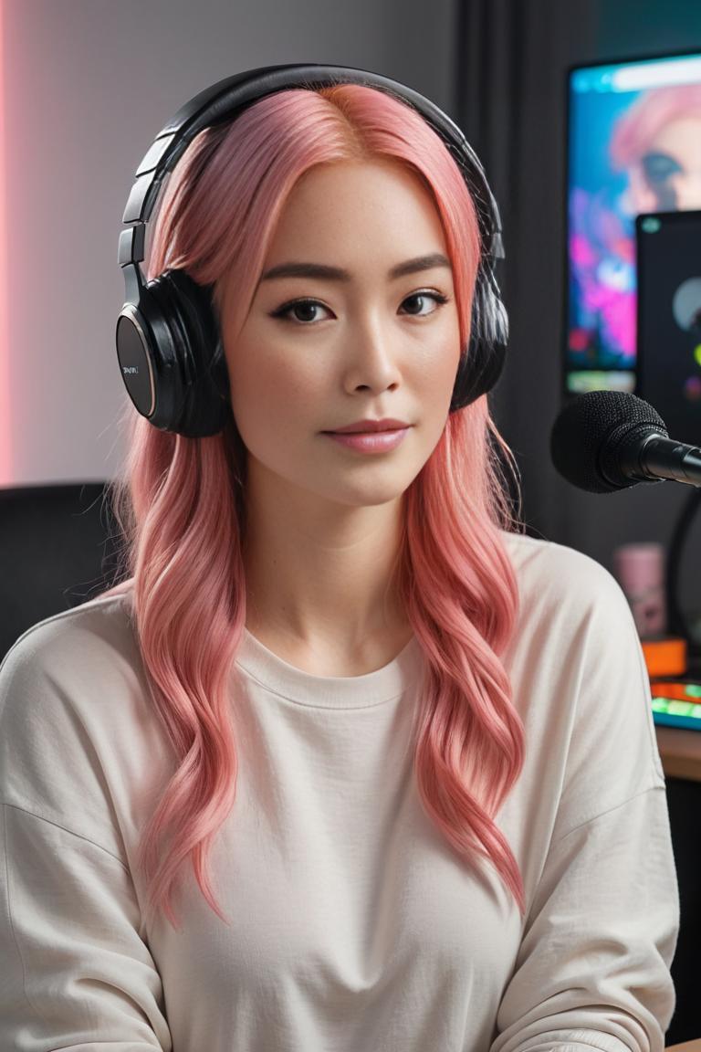 Photify AI prompt preview for Gamer Girl Life pack - 240 - 2025-04-21T14:02:29.239Z
