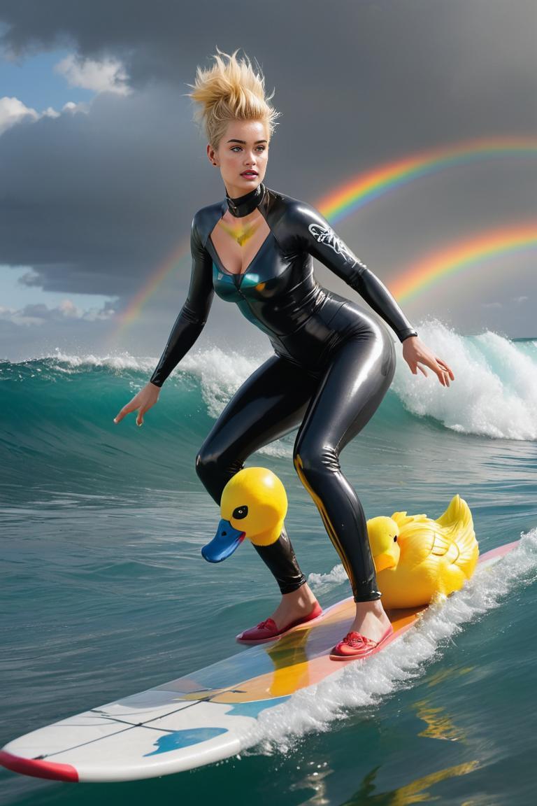 Photify AI prompt preview for Punk Duck Surfer pack - 240 - 2026-01-02T15:55:45.544Z