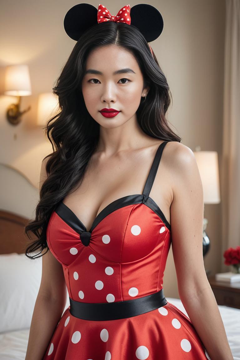 Photify AI prompt preview for Minnie Mouse Outfit pack - 240 - 2025-04-27T14:29:41.397Z