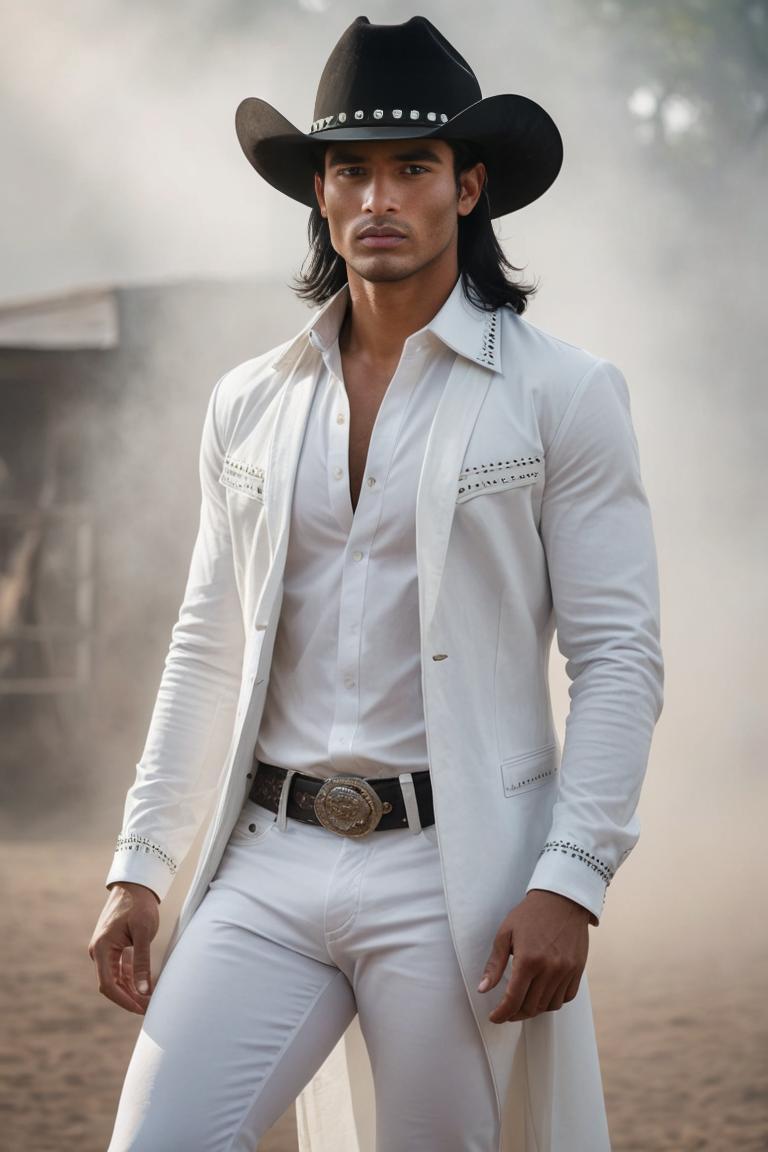 Photify AI prompt preview for White Cowboy Hat pack - 240 - 2025-05-25T04:56:48.957Z
