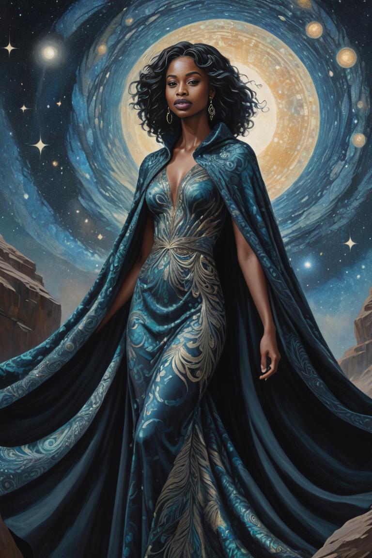 Photify AI prompt preview for Cosmic Priestess pack - 240 - 2025-06-28T01:24:26.904Z