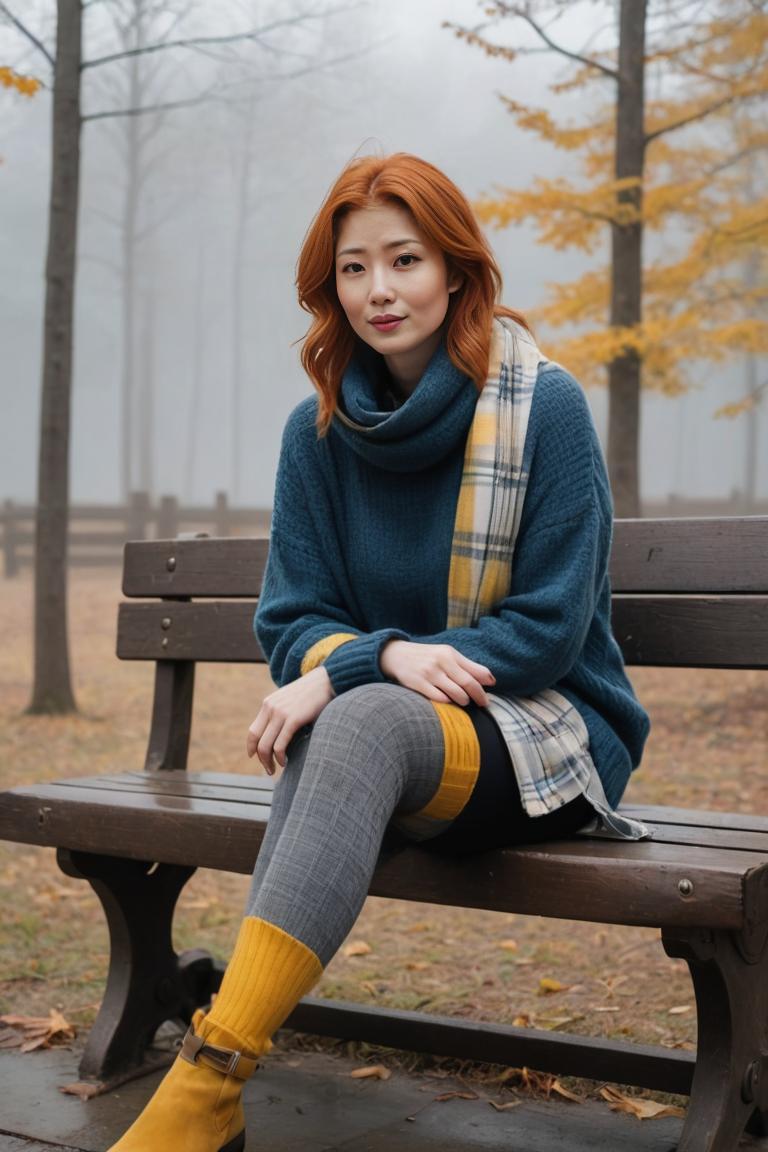 Photify AI prompt preview for Cozy Autumn Fashion pack - 240 - 2025-09-10T05:31:22.752Z