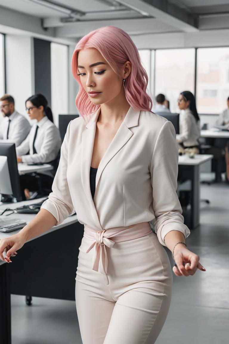 Photify AI prompt preview for Office Babe pack - 240 - 2025-07-20T11:03:08.092Z