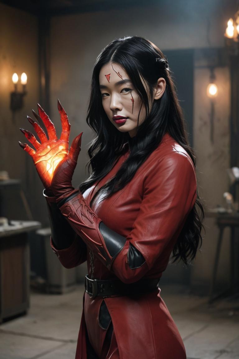 Photify AI prompt preview for Hellgirl Cosplay pack - 240 - 2025-07-04T07:41:11.875Z
