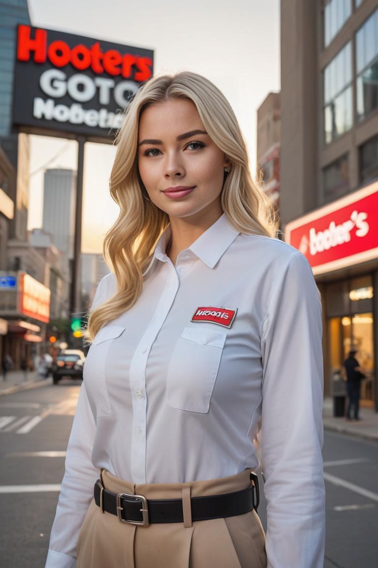 Photify AI prompt preview for Hooter's Waitress Experience pack - 240 - 2025-12-28T06:53:33.550Z