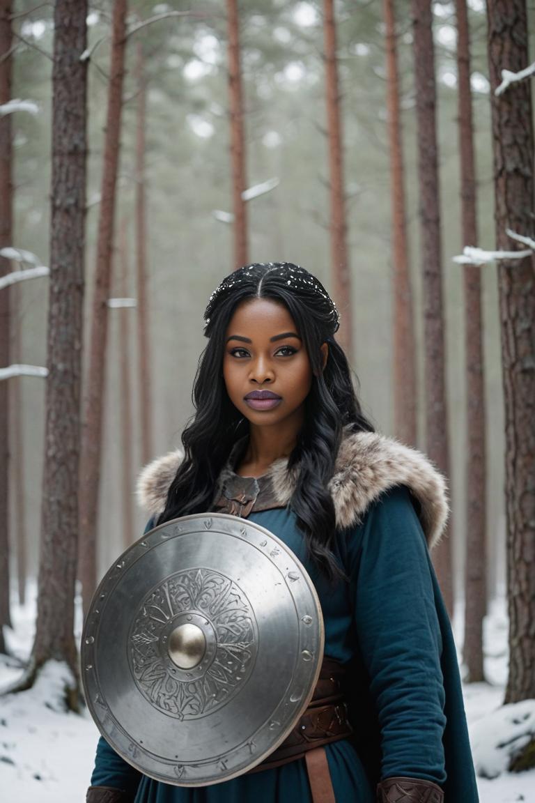 Photify AI prompt preview for Viking Heroine pack - 240 - 2025-04-24T01:11:10.788Z