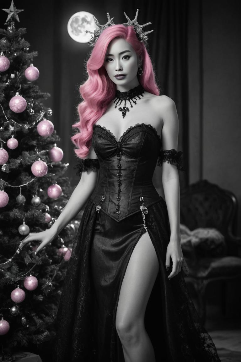 Photify AI prompt preview for Merry Macabre Christmas pack - 240 - 2025-04-28T09:34:01.328Z