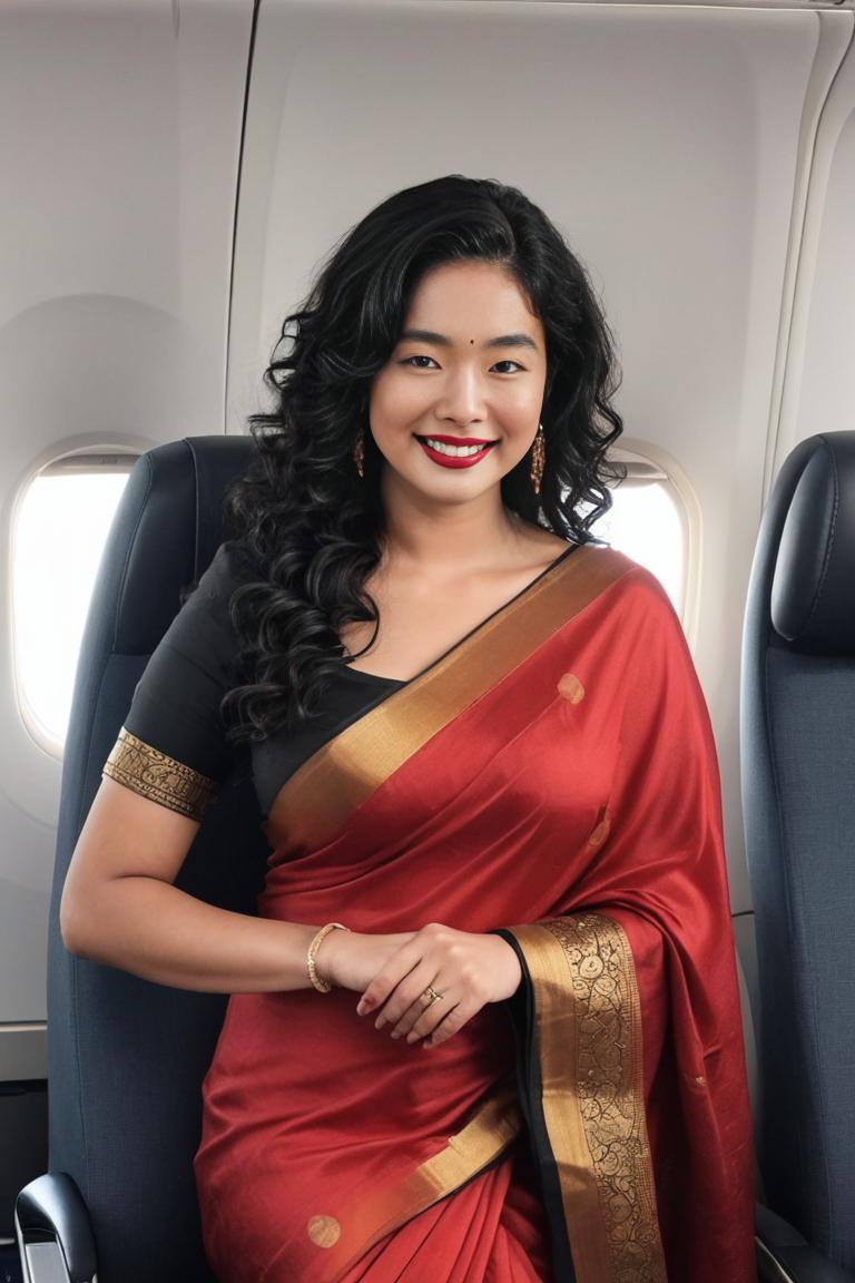 Photify AI prompt preview for Indian Saree Look pack - 240 - 2025-04-30T17:04:46.241Z