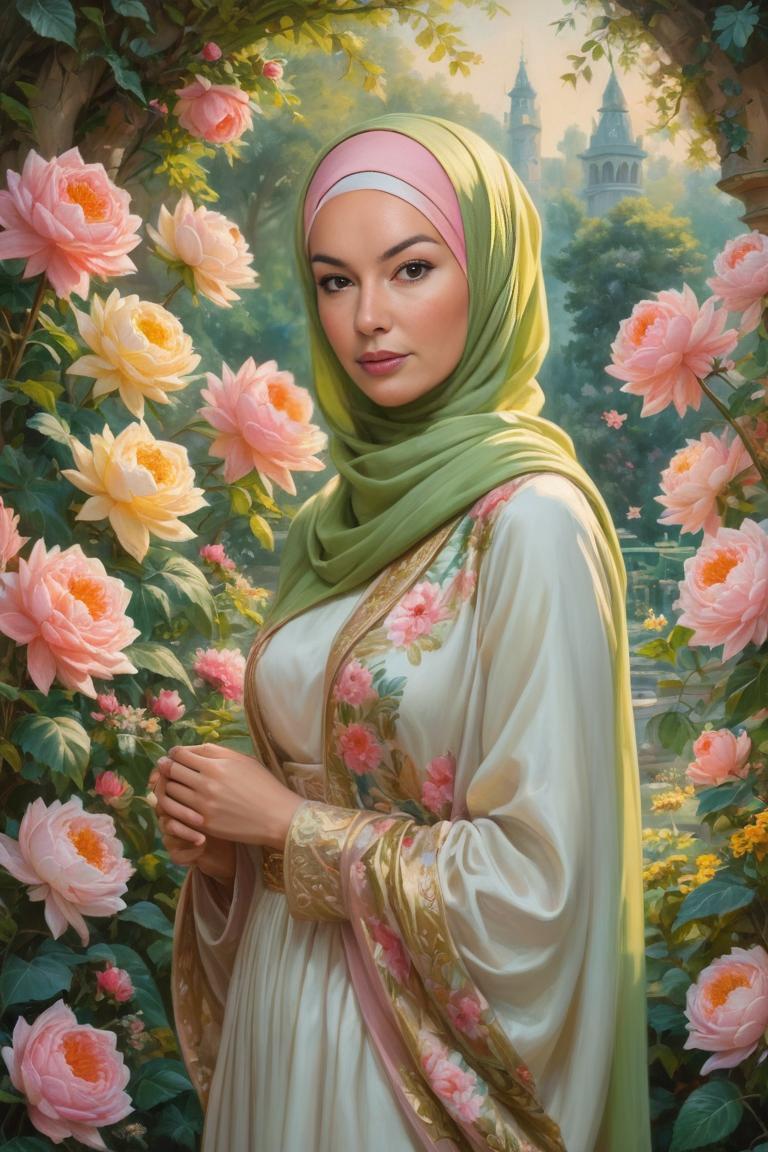 Photify AI prompt preview for Enchanted - Hijab Edition pack - 240 - 2025-05-30T23:56:00.987Z