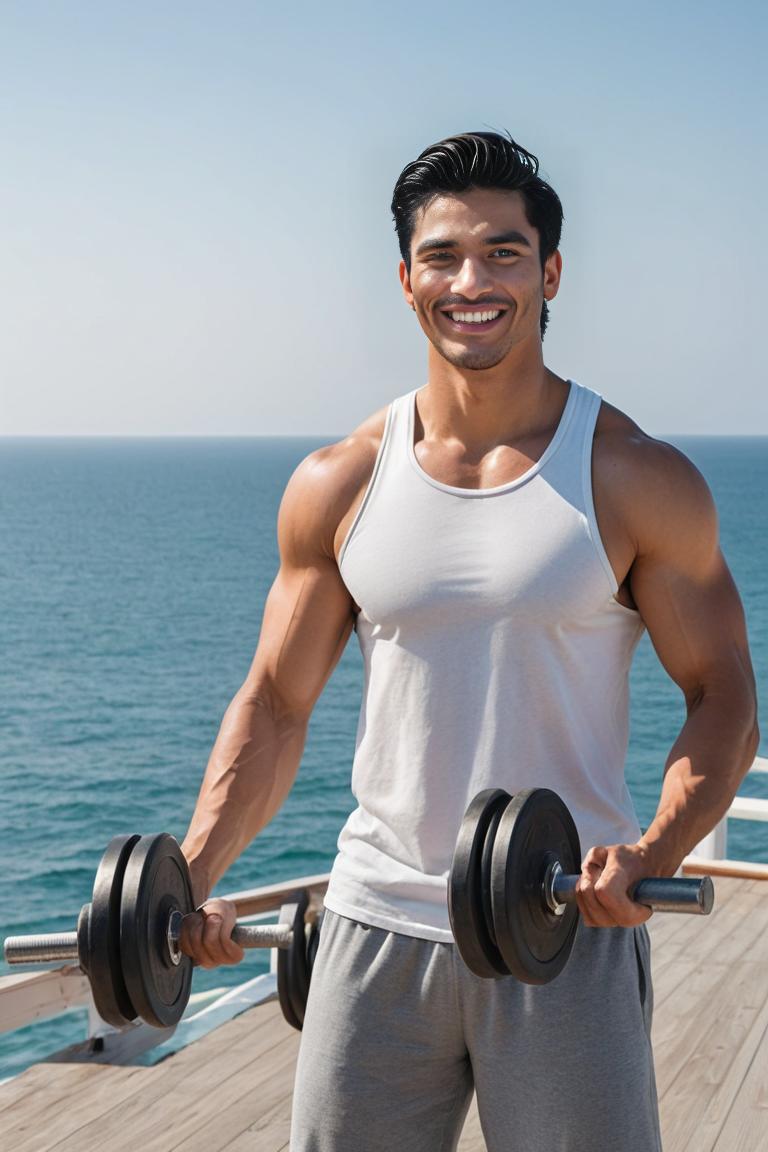 Photify AI prompt preview for Beach Fitness Vibes pack - 240 - 2025-10-30T18:37:43.991Z