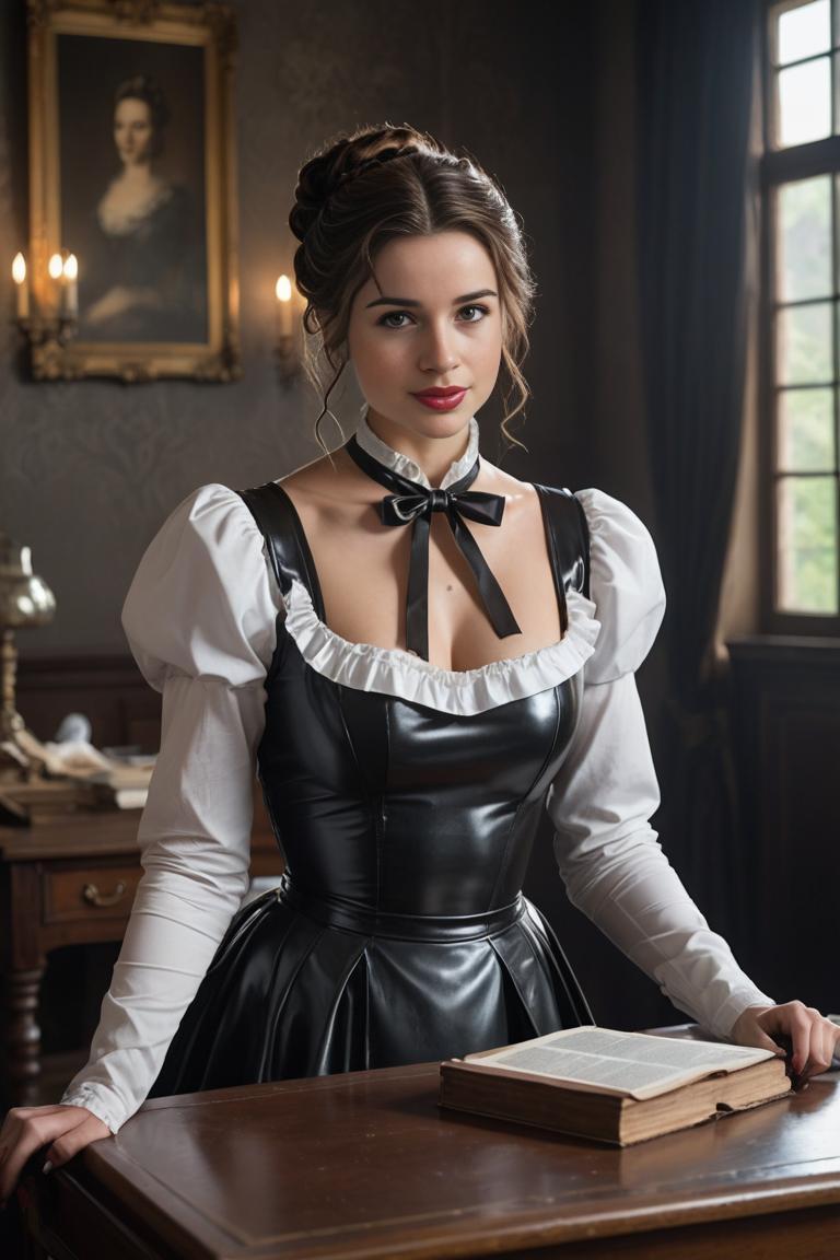 Photify AI prompt preview for Maid In Latex pack - 240 - 2025-04-18T19:54:45.210Z
