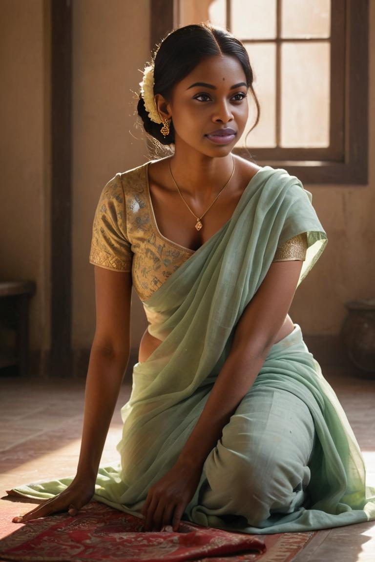 Photify AI prompt preview for House Chores In Saree pack - 240 - 2025-04-30T16:57:42.882Z