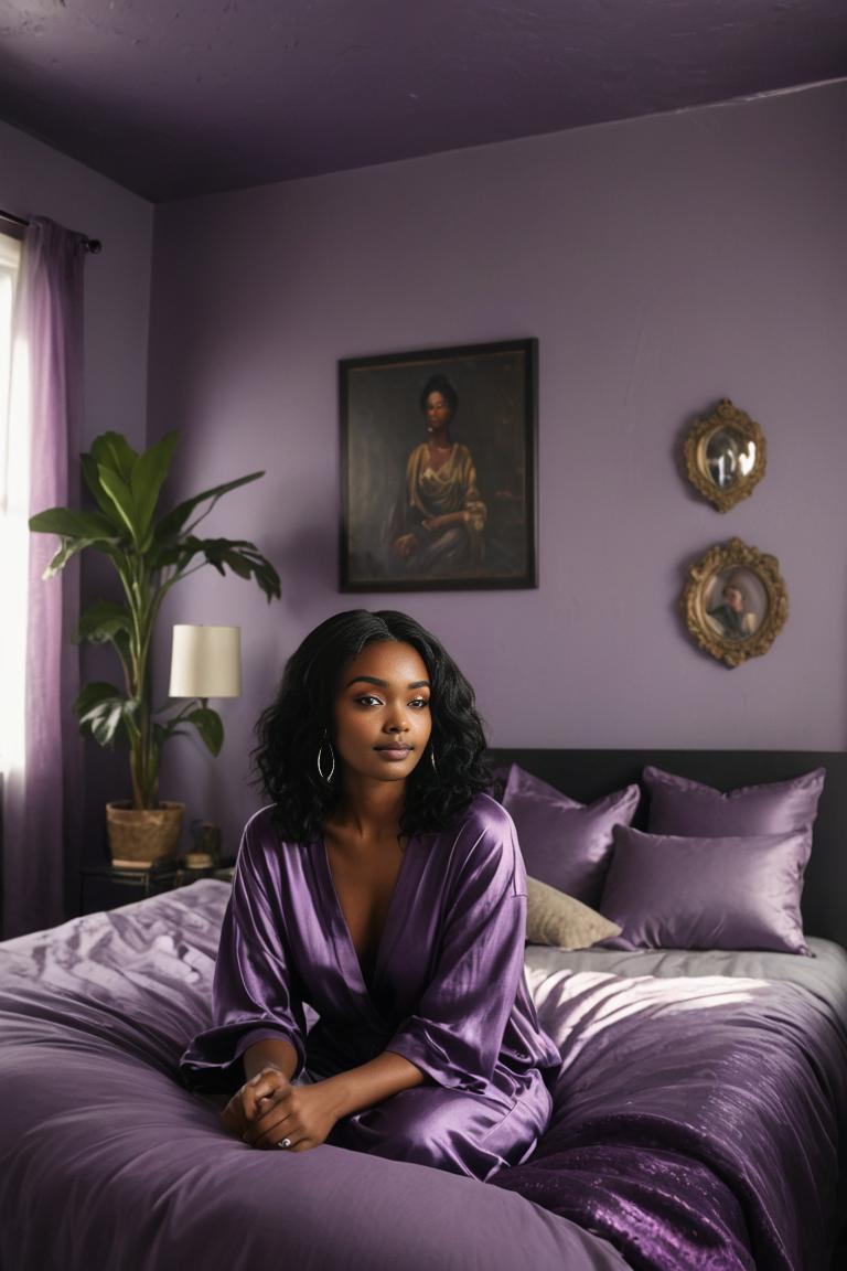 Photify AI prompt preview for Laying In Art Bed pack - 240 - 2025-05-09T04:23:52.228Z