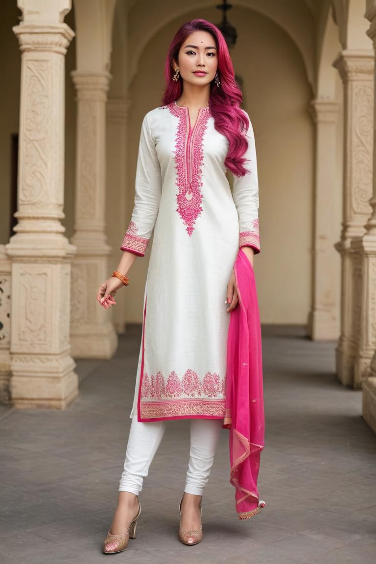 Photify AI prompt preview for Indian Woman (ethnic Dress) pack - 240 - 2025-05-31T00:39:36.827Z