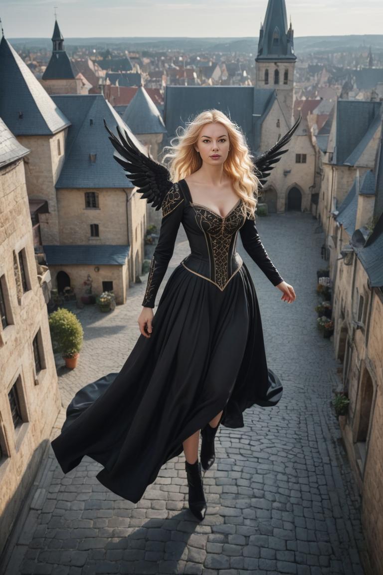 Photify AI prompt preview for Gothic Angel Visions pack - 240 - 2025-12-04T20:18:15.577Z