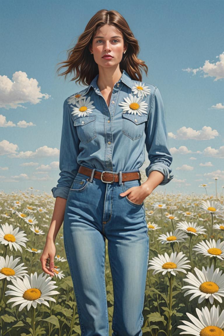 Photify AI prompt preview for Daisies pack - 240 - 2025-05-31T00:16:11.793Z