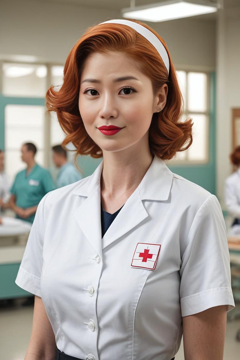 Photify AI prompt preview for Retro Nurse pack - 240 - 2025-04-30T23:39:50.074Z