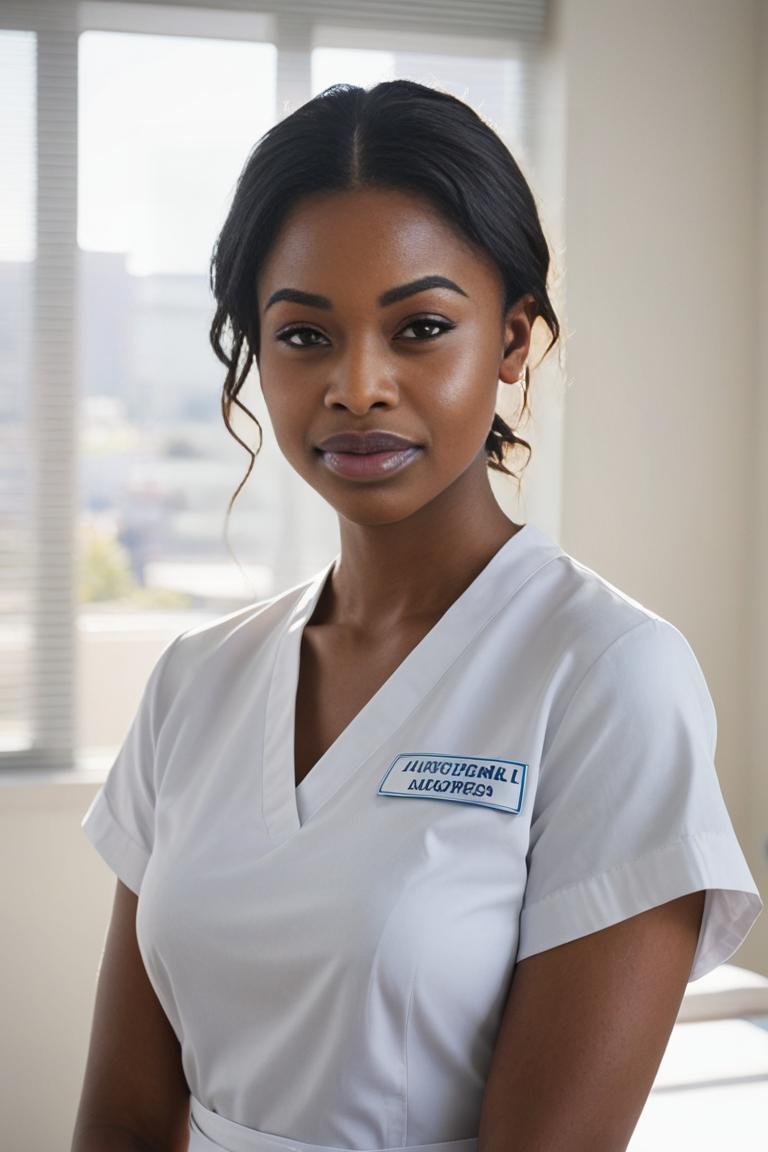 Photify AI prompt preview for Nurse Portraits pack - 240 - 2025-10-21T21:37:49.711Z