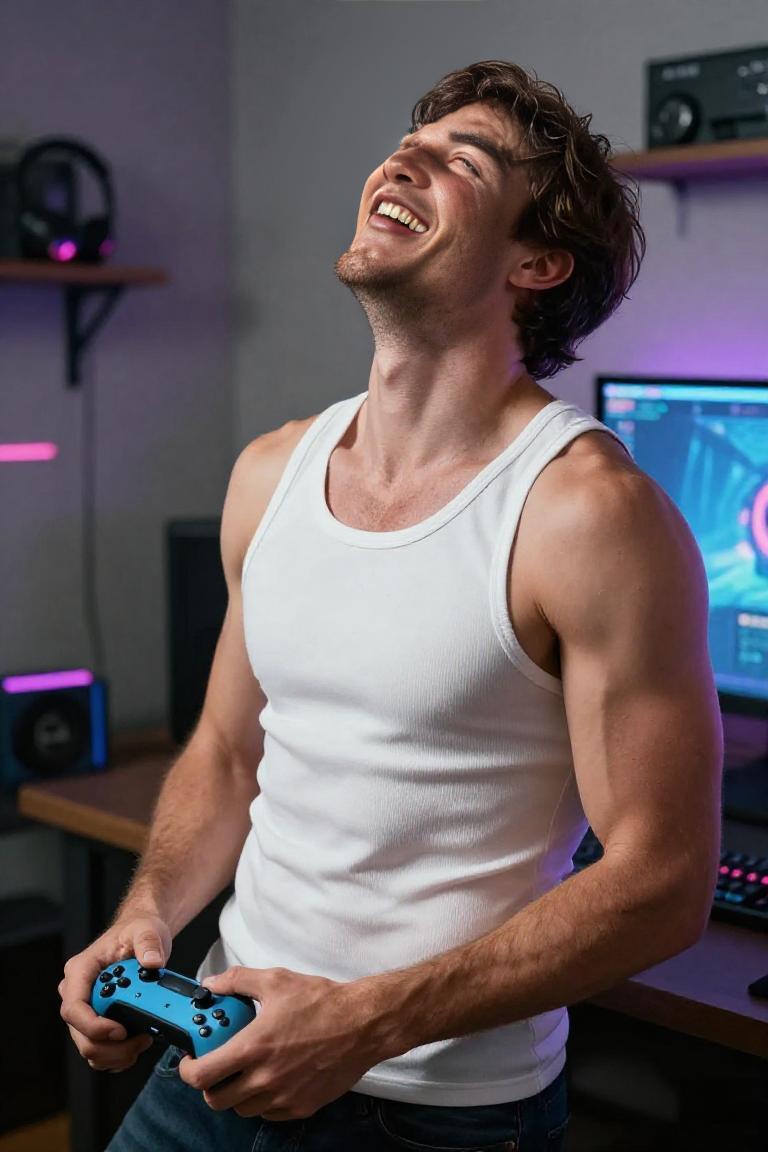 Photify AI prompt preview for Relaxed Gamer pack - 240 - 2026-02-04T06:45:23.721Z