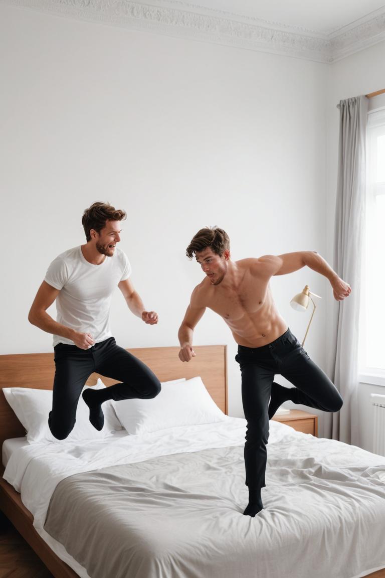 Photify AI prompt preview for Gay Bed Romance pack - 240 - 2025-05-31T00:39:37.436Z