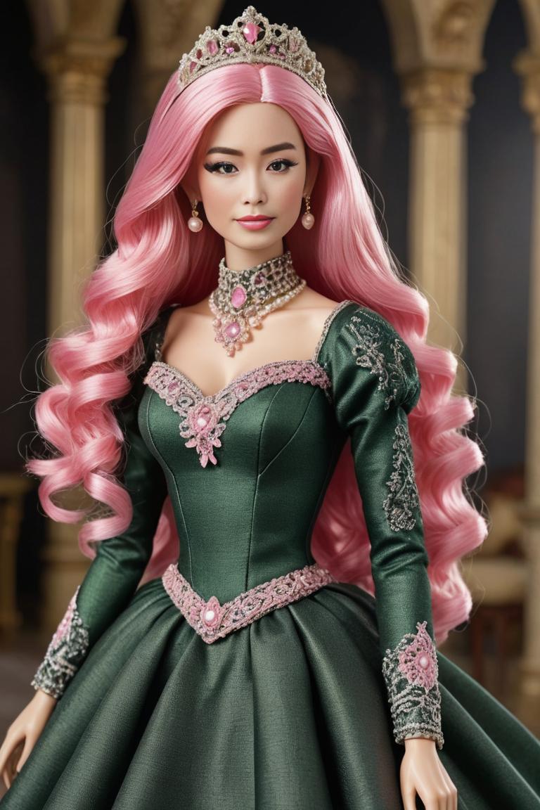 Photify AI prompt preview for Barbie Doll Baroque pack - 240 - 2025-04-19T02:02:55.934Z