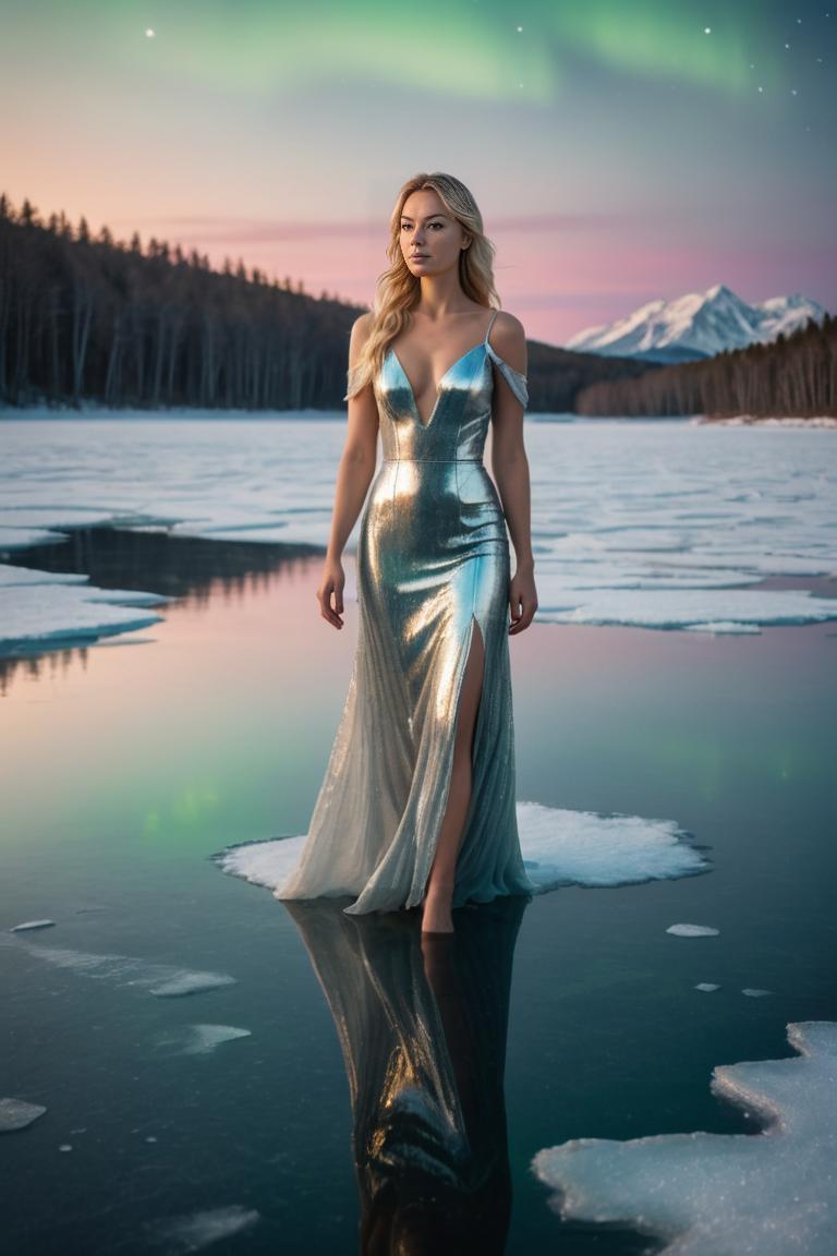 Photify AI prompt preview for Snow Princess Vibes pack - 240 - 2025-07-01T21:32:20.215Z