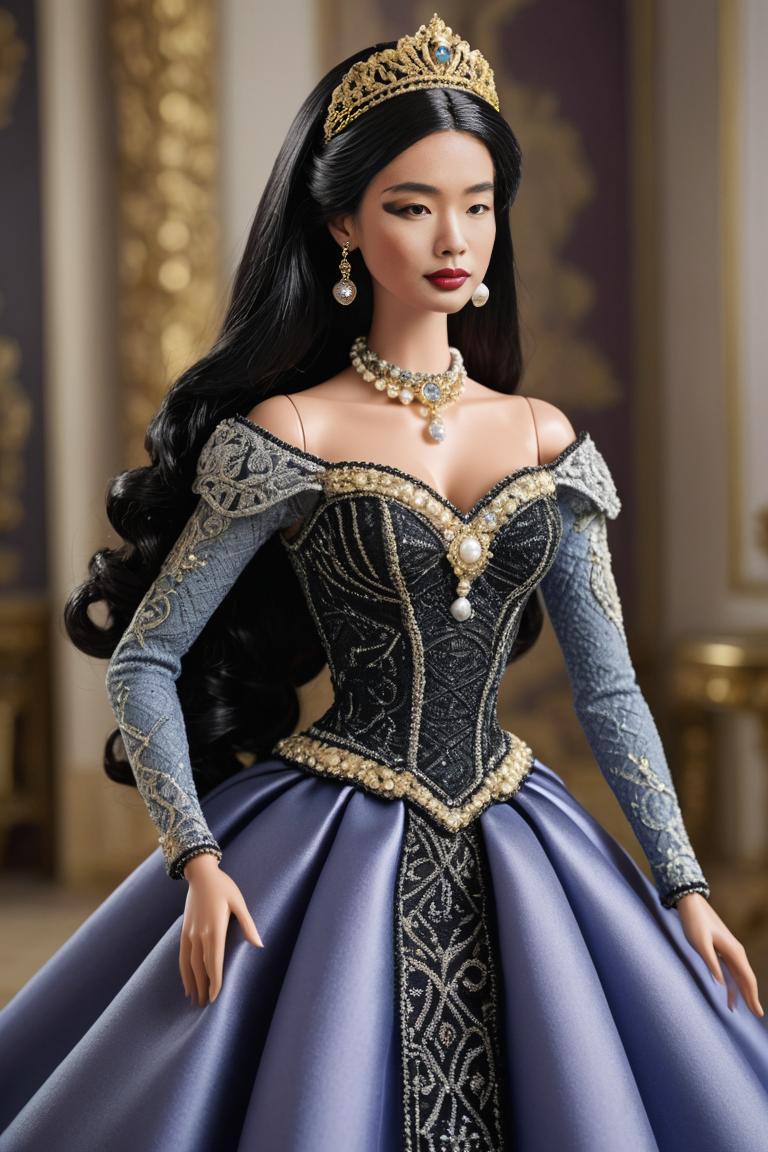 Photify AI prompt preview for Barbie Doll Baroque pack - 240 - 2025-04-19T02:02:55.934Z