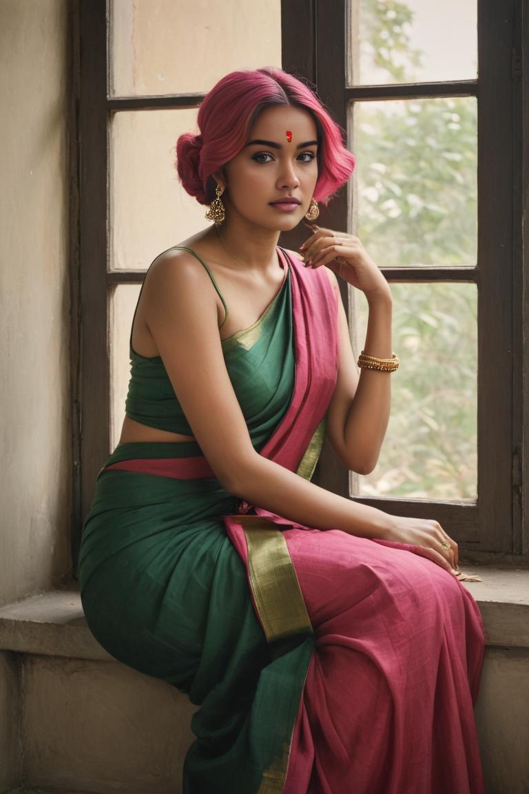 Photify AI prompt preview for Imagined By Amrita Sher-gil pack - 240 - 2025-05-01T00:30:39.489Z