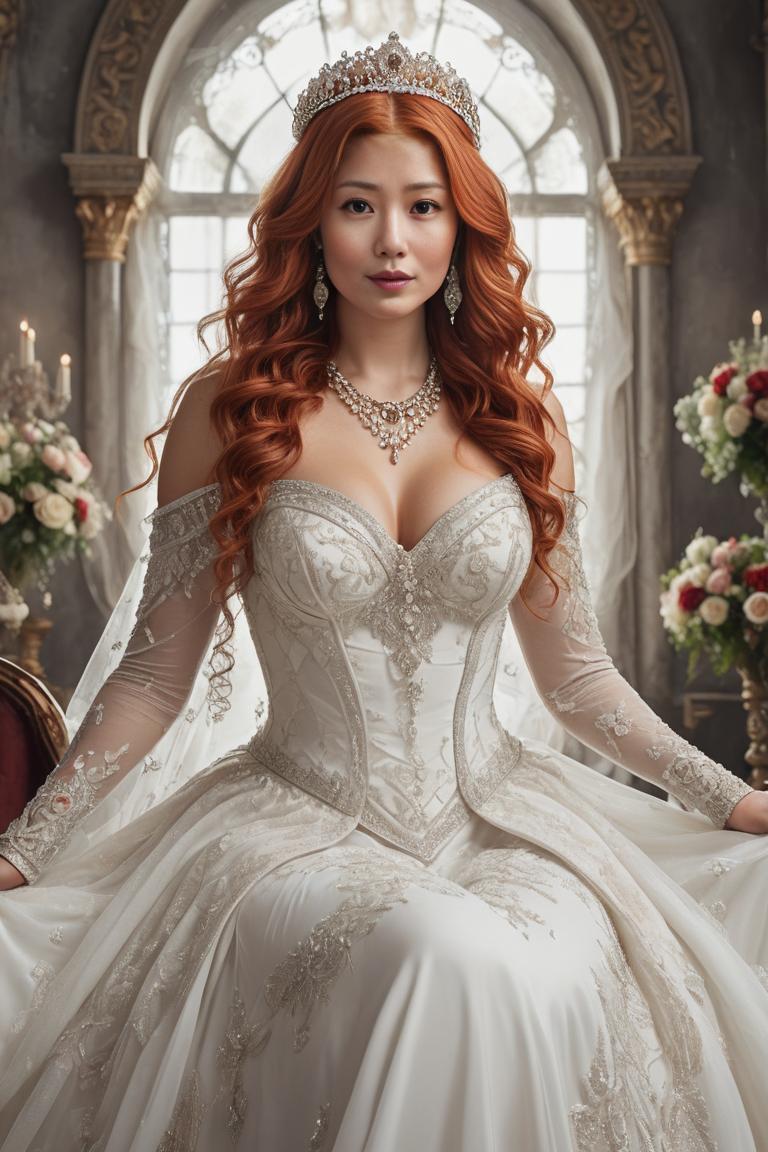 Photify AI prompt preview for Bold And Bright Wedding Dresss pack - 240 - 2025-04-28T02:47:11.859Z