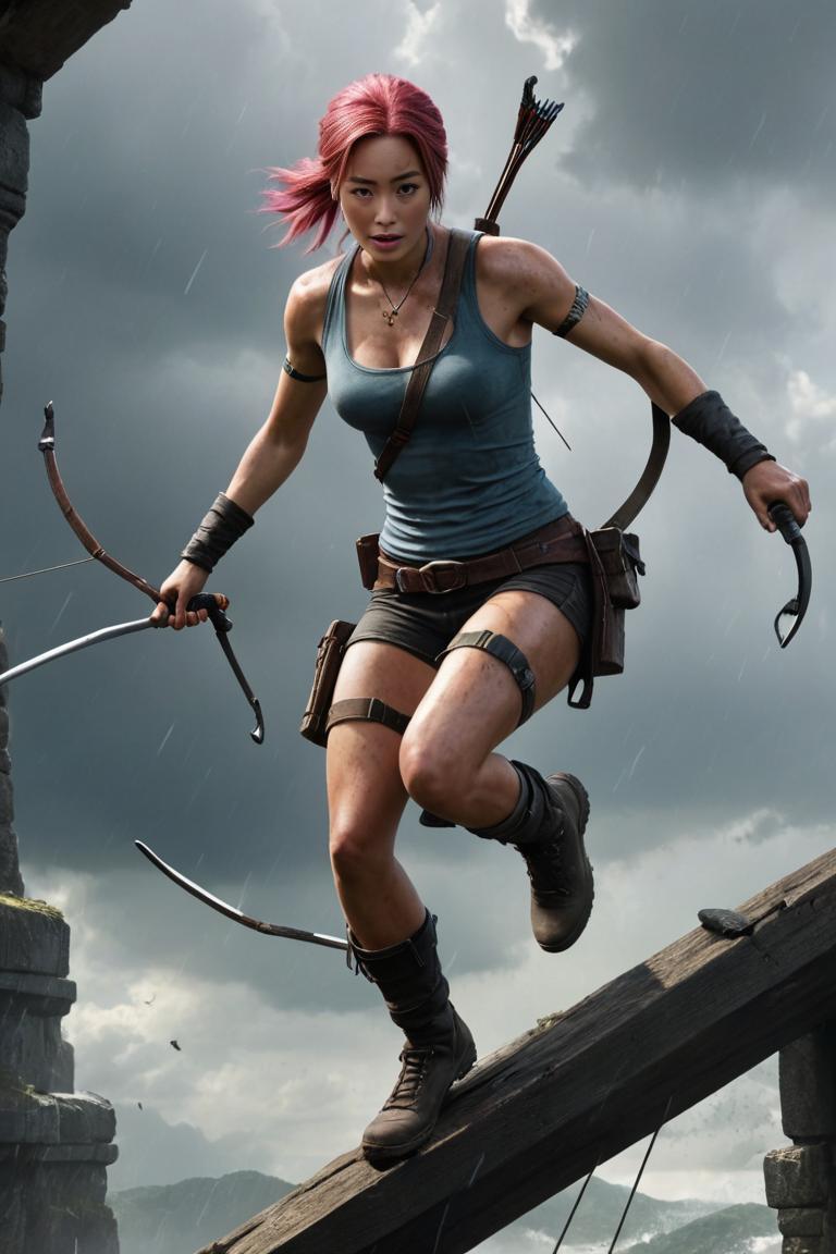 Photify AI prompt preview for Lara Croft 1 pack - 240 - 2025-04-20T16:41:49.640Z