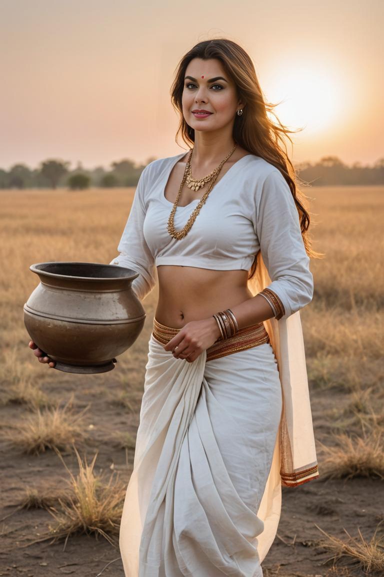 Photify AI prompt preview for Bollywood Village Girl pack - 240 - 2025-04-21T15:27:46.411Z