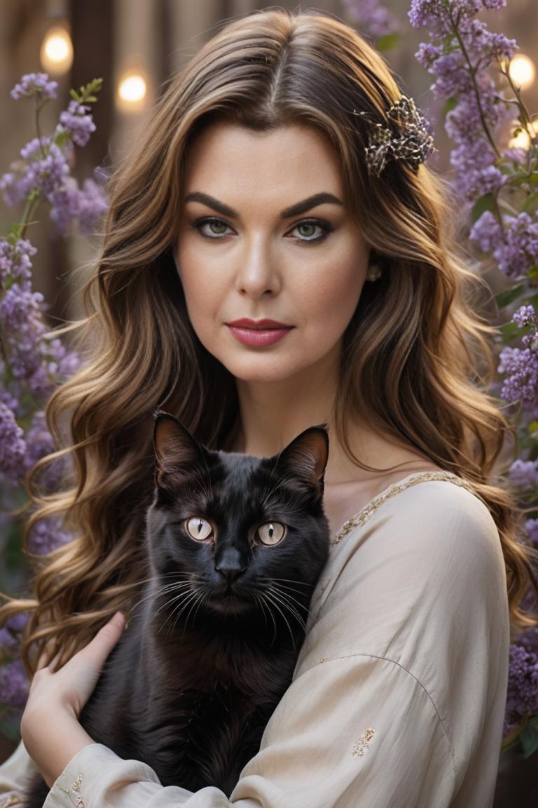 Photify AI prompt preview for Crazy Cat Ladies pack - 240 - 2025-05-31T00:18:17.083Z