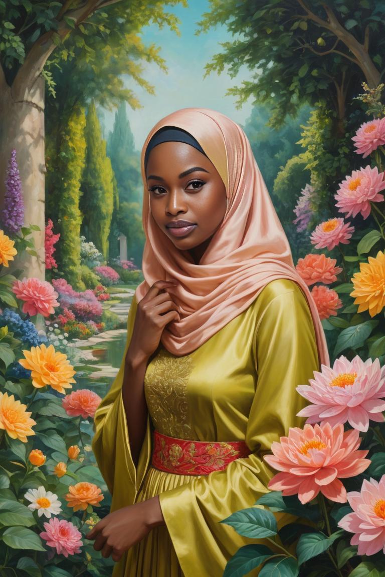 Photify AI prompt preview for Enchanted - Hijab Edition pack - 240 - 2025-05-30T23:56:00.987Z