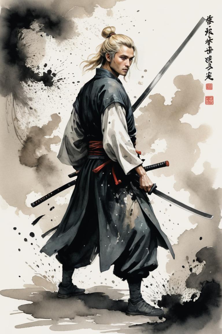 Photify AI prompt preview for Samurai Ink pack - 240 - 2025-04-26T20:47:19.294Z