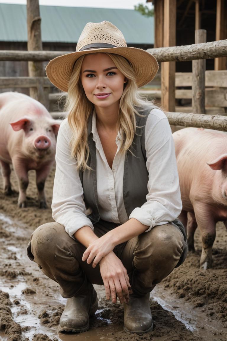 Photify AI prompt preview for Pig Fence pack - 240 - 2025-04-30T17:37:55.948Z
