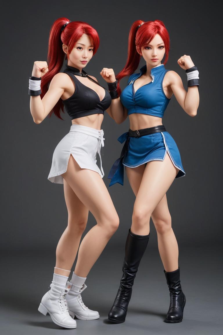 Photify AI prompt preview for Street Fighter (female) pack - 240 - 2025-05-09T06:05:16.616Z