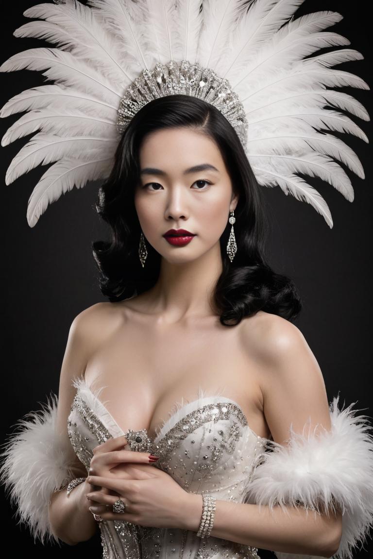Photify AI prompt preview for Burlesque Dancer pack - 240 - 2025-05-09T07:33:26.933Z