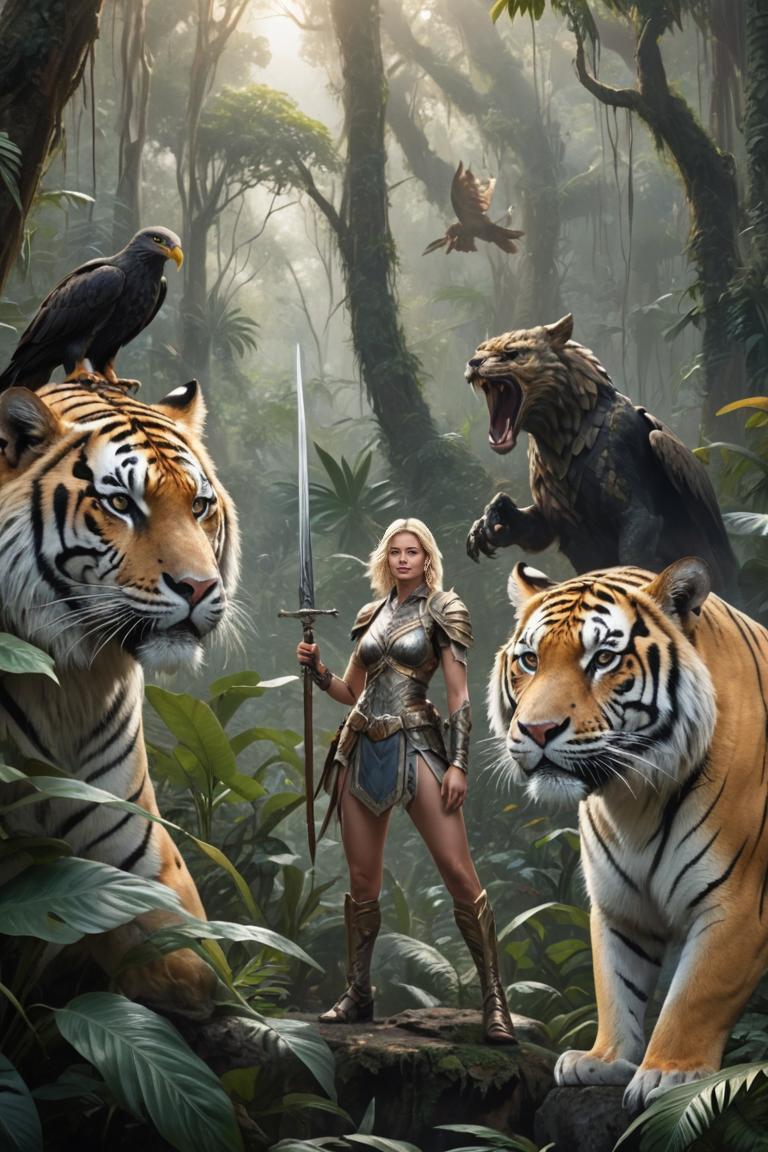 Photify AI prompt preview for Jungle Queen pack - 240 - 2025-06-12T22:20:54.278Z