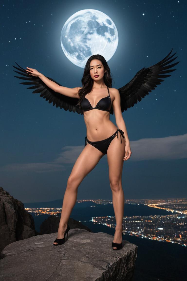 Photify AI prompt preview for Hawk Girl pack - 240 - 2025-05-09T05:21:49.609Z