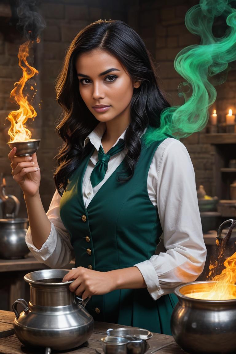 Photify AI prompt preview for Slytherin Students pack - 240 - 2025-05-31T00:06:06.199Z