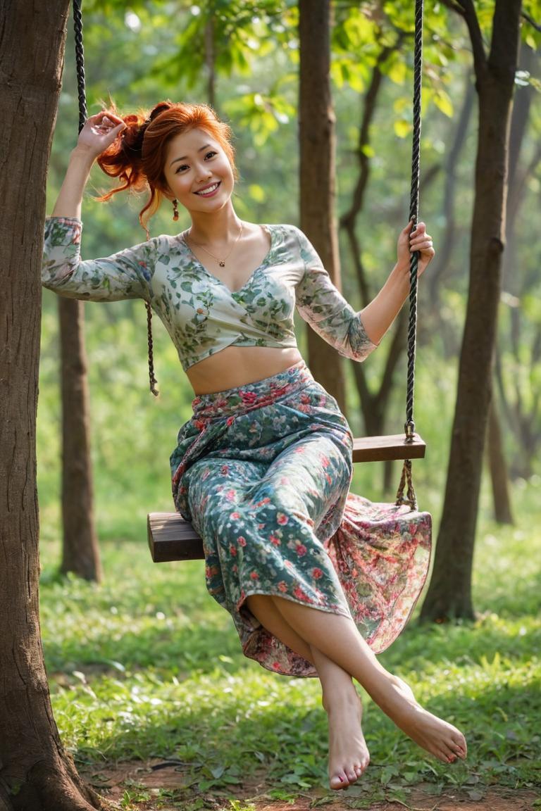 Photify AI prompt preview for Swinging In Saree pack - 240 - 2025-05-30T23:38:44.816Z