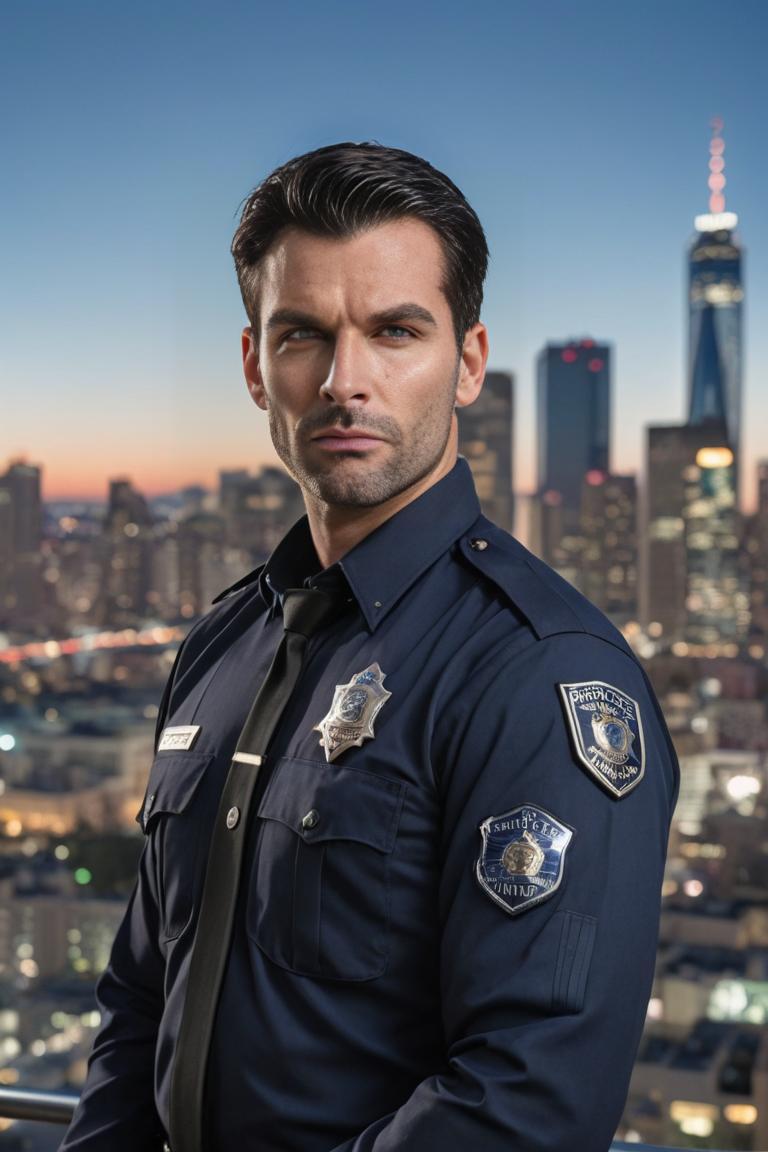 Photify AI prompt preview for Heroic Officer pack - 240 - 2025-11-22T18:15:28.313Z