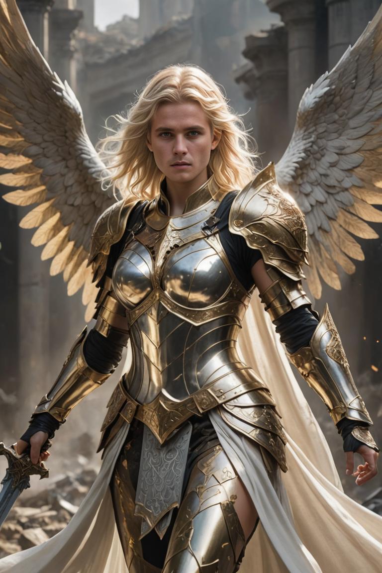 Photify AI prompt preview for Heavenly Defender pack - 240 - 2025-05-31T00:09:04.780Z