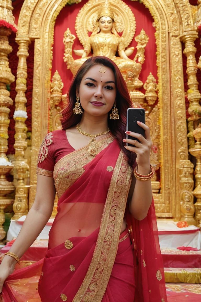 Photify AI prompt preview for Indian Woman Selfie pack - 240 - 2025-05-09T06:12:18.655Z