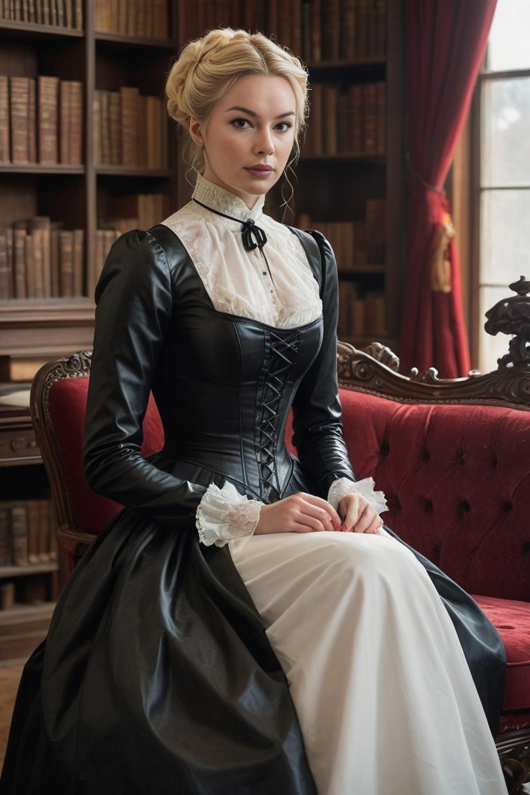 Photify AI prompt preview for Governess In Patent Leather pack - 240 - 2025-05-09T07:29:30.415Z