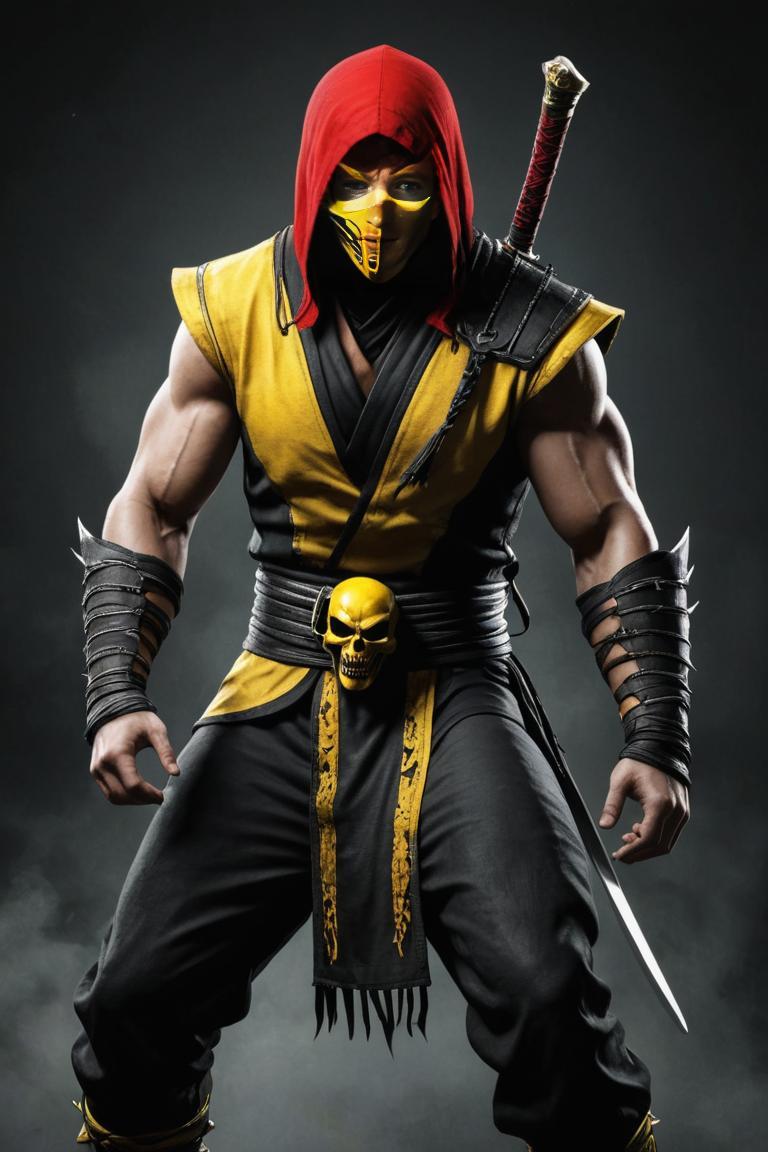 Photify AI prompt preview for Mortal Kombat Men pack - 240 - 2025-05-24T13:34:00.415Z