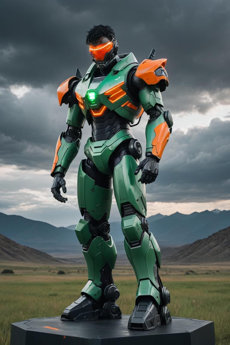 Photify AI prompt preview for Neon Warriors pack - 240 - 2025-04-30T00:30:10.928Z